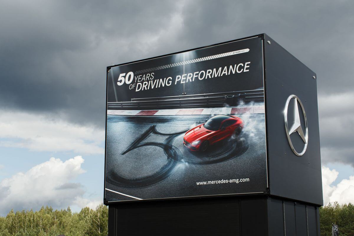 Как мы помогали Автомобильному дому «Энергия» проводить роуд-шоу Mercedes-Benz Star Experience