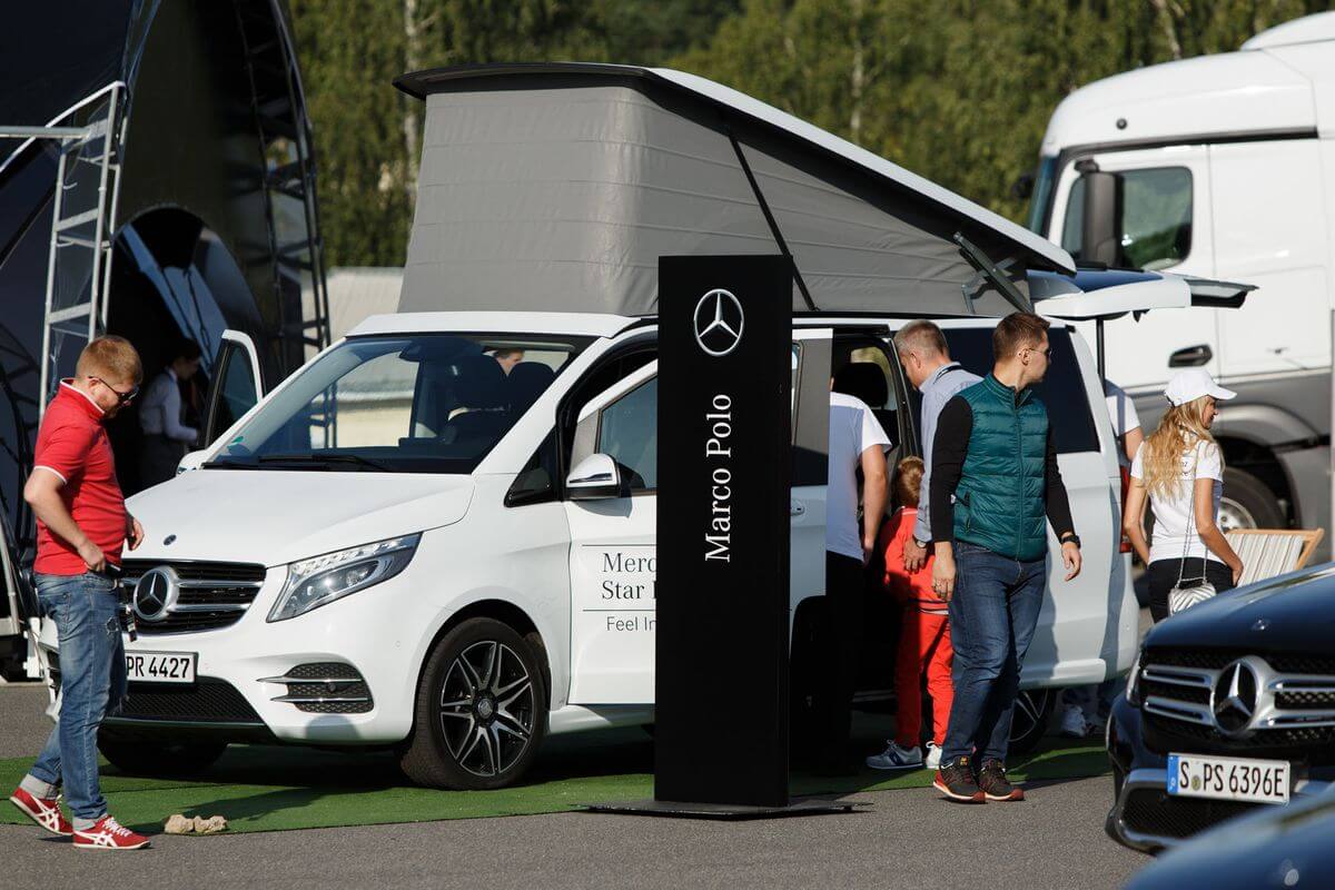 Как мы помогали Автомобильному дому «Энергия» проводить роуд-шоу Mercedes-Benz Star Experience